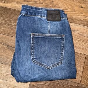 I&B Wide Flare Denim Jeans Size 8